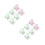 12Pcs Compact DIY Cake Cutter Plastic Bread for Home Baking 5