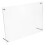 2Pcs White Acrylic Certificate Frame Clear Office Photo Display 3