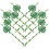 30Pcs Glittered Paper Drinking Monstera Theme 3