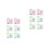 12Pcs Compact DIY Cake Cutter Plastic Bread for Home Baking 9