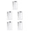 5Pcs Plastic Sec Size Estimation Ruler Multiuse Crack Width Gauge Tool 10