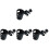 4Pcs Compact Black Stroller Safe Drink Rack 2