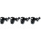4Pcs Compact Black Stroller Safe Drink Rack 4
