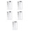 5Pcs Plastic Sec Size Estimation Ruler Multiuse Crack Width Gauge Tool 7