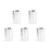 5Pcs Plastic Sec Size Estimation Ruler Multiuse Crack Width Gauge Tool 5