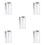 5Pcs Plastic Sec Size Estimation Ruler Multiuse Crack Width Gauge Tool 6