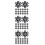 60Pcs Black Rubber Trekking Pole Tips Snowflake Shape Mud Basket 8