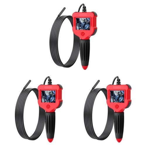 3Sets Digital Inspection Camera LED Light Industrial Black 1