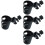 4Pcs Compact Black Stroller Safe Drink Rack 6