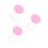 6Pcs Compact Plastic Rotating Cake Stand for DIY Decorating and Baking 4