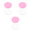 6Pcs Compact Plastic Rotating Cake Stand for DIY Decorating and Baking 8