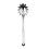 2Pcs Stainless Steel Pasta Scoop Spoon for Kitchen Use Silver 1