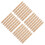 200Pcs Wood Wick Holders for Handmade Candle Making Essential Tools 3