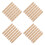 200Pcs Wood Wick Holders for Handmade Candle Making Essential Tools 6
