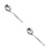 2Pcs Stainless Steel Pasta Scoop Spoon for Kitchen Use Silver 7