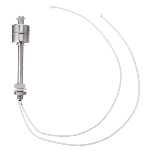 2Pcs Vertical Stainless Steel Float Liquid Level Sensor Industrial Use 1