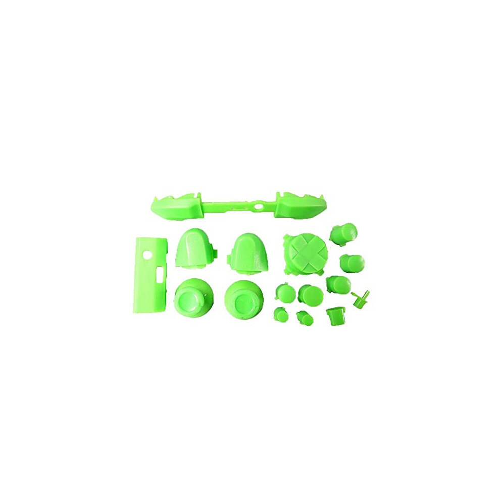 Replacement Button Kit 16In1 Abxy And Trigger Set For Xbox Series X S Controller Green 9455672797610