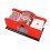 (Red) Hand Cranked Pokercard Shuffler Efficient Card Shuffling Device for Home/Outgoing 1