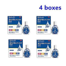 (4 boxes) 1-5bottles Clear Vision Eye Drop 15ml Relieve fatigue Dryness for Eye Health