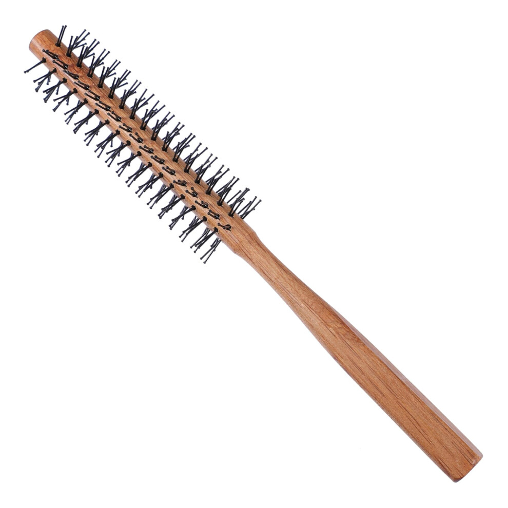 Unisex Wooden Hair Comb For Curly Hair Detangling With Ergonomic Nonslip Grip And Scalp Massage
