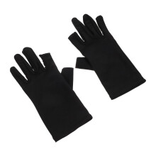 UV Protection Gloves Breathable Half Finger Design for Nail Art and Manicure
