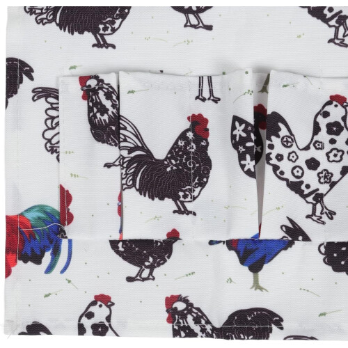 12 Pocket Egg Gathering Apron Hands Durable Holder for Chicken Duck Goose Red 2