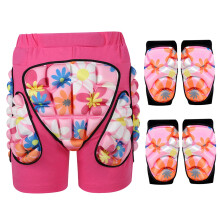 Kids Snowboard Protective Gear Set with ImpactAbsorbing EVA Pads for Hip Knee Elbow Ski Safety
