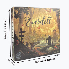 (Everdell) Everdell Board Game Fantasy Forest Strategy Game Card Collection & Worker Placement Family Party Game for 1-4 Players