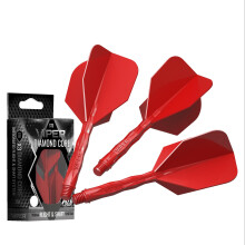 Viper Diamond Core Integrated Dart Flight Shaft System Precision Darting Accessory with Tough Polymers for Enhanced Performance Set of 3 Medium Sh