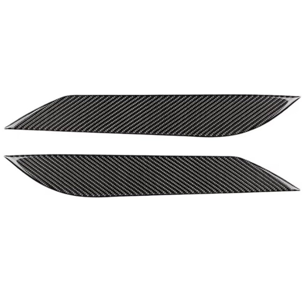 Headlight Eyebrow Abs Eyelid Covers Trim Stylish Upgrade Rain Guard For Nissan 350Z 20032008 9455672803915