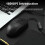 Heated Mouse with 3 Adjustable Temperature Levels Black Ergonomic Wired Mouse 3