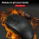 Heated Mouse with 3 Adjustable Temperature Levels Black Ergonomic Wired Mouse 4