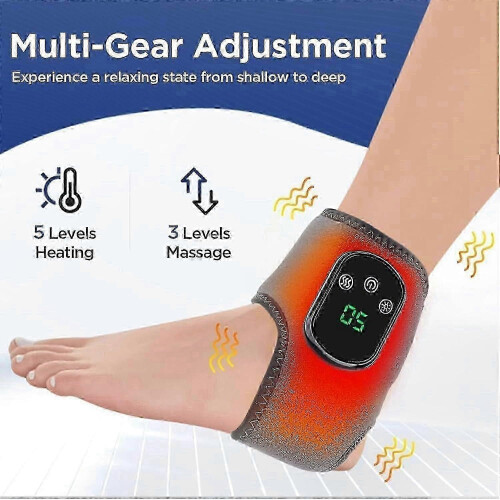 Neuropathy Foot Massager with Heat Compression, Triple Therapy for Circulation Relief 2PC 1