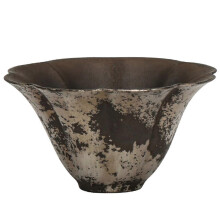 (Noshen, Silver) Vintage Ceramic Tea Cup Hand-made Afternoon Tea Cup Accompanying Present