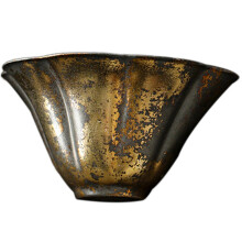 (Noshen, Glod) Vintage Ceramic Tea Cup Hand-made Afternoon Tea Cup Accompanying Present