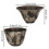 (Noshen, Silver) Vintage Ceramic Tea Cup Hand-made Afternoon Tea Cup Accompanying Present 5