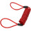 Motorcycle Disc Lock Reminder Cable, 1.2m Elastic AntiTheft Brake Reminder Rope, Red PVC 5