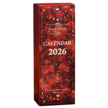 (C) Aesthetic Art Decorative Calendar Ornament 12 Month Perpetual Calendar Flip Design for Home/Office Desk