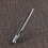 Titanium Travel Tweezers with RustProof Precision Tips, Compact Keychain Tool for Camping 2