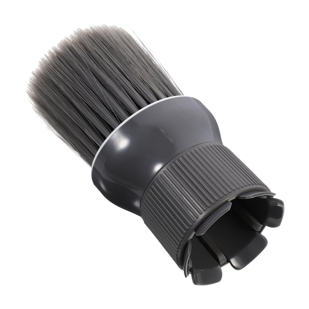 Professional Barber Neck Duster Brush with Ergonomic Comfort Grip for Quick Hair Removal