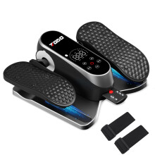 TODO Mini Under Desk Elliptical Machine Elliptical Pedal Exerciser for Home Cross Trainer with Remote Control NonSlip Pad 12 Adjustable Speed Low I