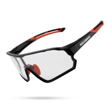 ROCKBROS Photochromic Sports Sunglasses UV 400 Protection Full Frame Cycling Sunglasses TR90 Frame Riding Ski Goggles Eyewear for Outdoor Sport Cycl