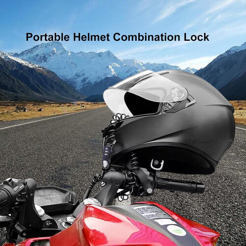 Scooter Lock with Advanced AntiTheft Protection, Durable Steel Cable for Motorcycle and Electric Scooter 1