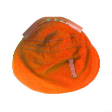 Neck for PROTECTION Gear Orange Welding Neck Guard Complete Coverage for Welding Operations