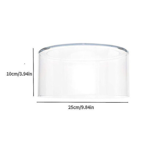 (L)Round Clear Acrylic Fillable Cake Stand, Cake Pillar Stand, Wedding Cake Decorations Display Board 1