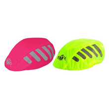 Waterproof and Highly Visible BTR Cover Helmet Cover Gelb Rosa