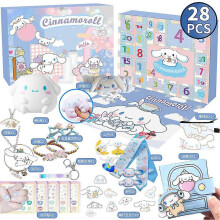 (ST 40A) 2026 Advent Calendar Countdown to Christmas with Anime Animals -24 Days Countdown Calendar Gift