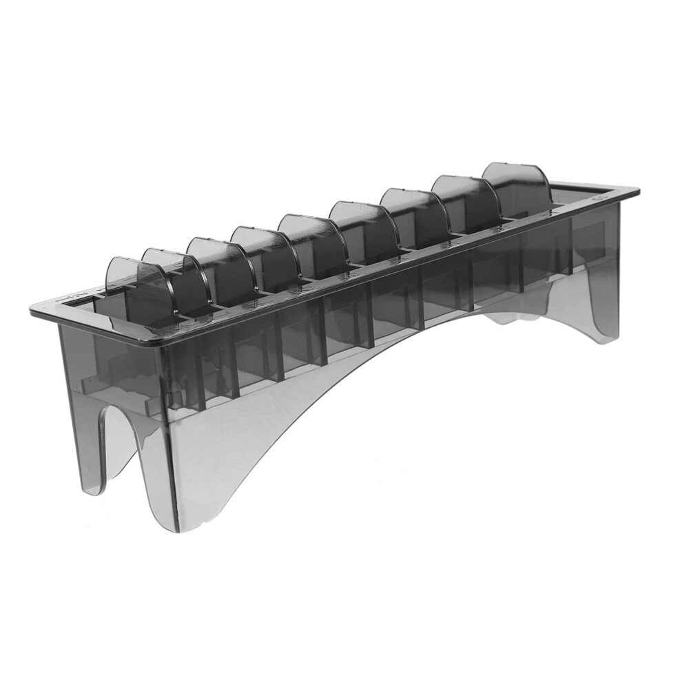 Clipper Guard Holder Durable Plastic Organizer with MultiCompartment Storage for Barbers