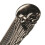 Folding Beard Comb for Men Waterproof Fine Tooth Pocket Comb with Skull Style Handle 3
