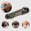 Folding Beard Comb for Men Waterproof Fine Tooth Pocket Comb with Skull Style Handle 5